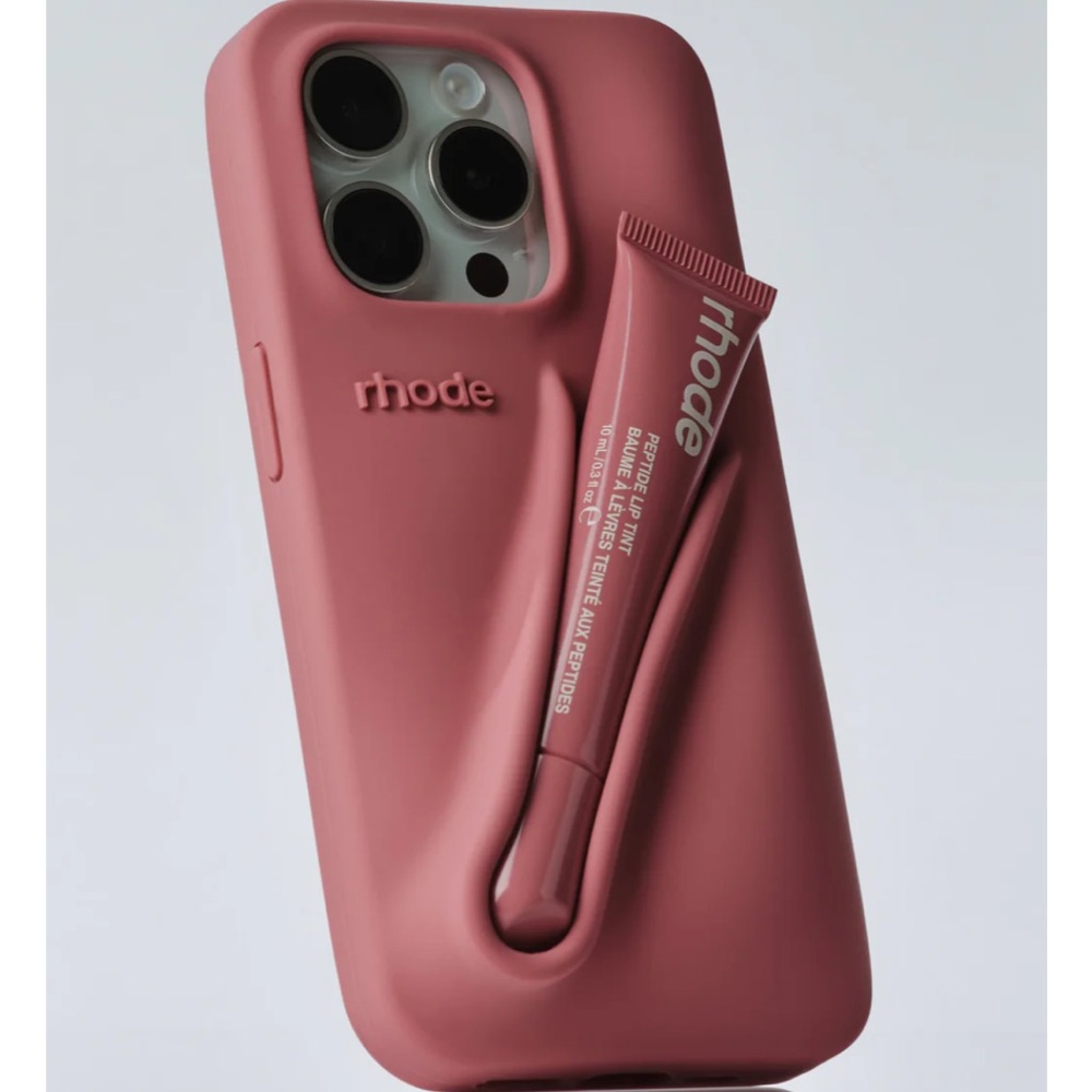 New Rhode Salty Tan Lip Phone Case